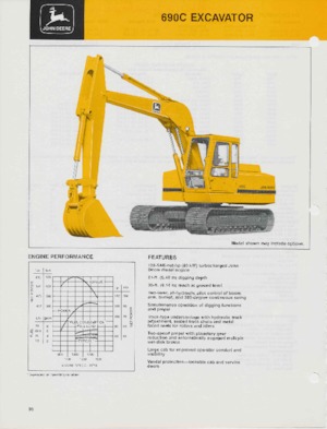 Escavatori cingolati John Deere Construction 690C