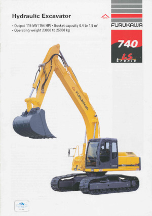 Escavatori cingolati Furukawa 740 LS-tronic