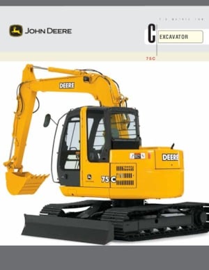 Escavatori cingolati John Deere Construction 75C
