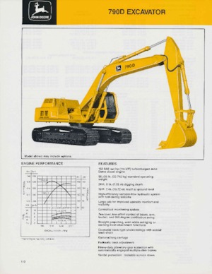 Escavatori cingolati John Deere Construction 790D