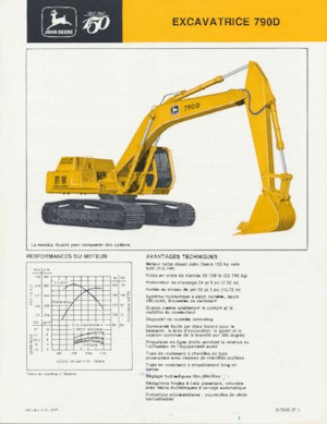 Escavatori cingolati John Deere Construction 790D