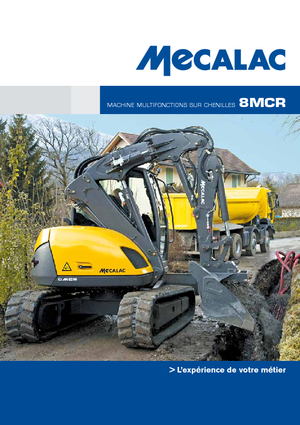 Escavatori cingolati Mecalac 8MCR