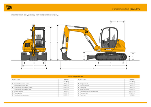 Escavatori cingolati JCB 8065 RTS