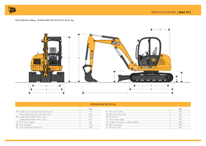 Escavatori cingolati JCB 8065 RTS