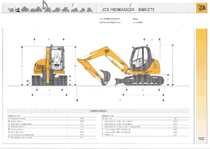 Escavatori cingolati JCB 8080
