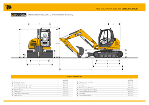 Escavatori cingolati JCB 8085 ZTS