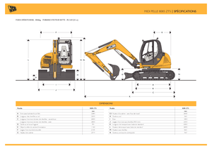 Escavatori cingolati JCB 8085 ZTS