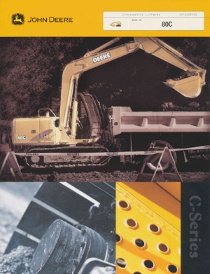 Escavatori cingolati John Deere Construction 80C