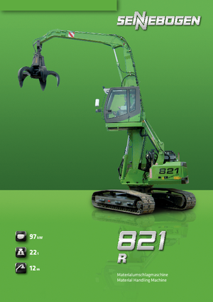 Escavatori cingolati Sennebogen 821 R