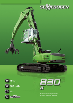 Escavatori cingolati Sennebogen 830 R