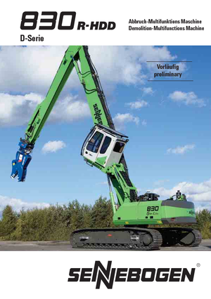 Escavatori cingolati Sennebogen 835 R-HD