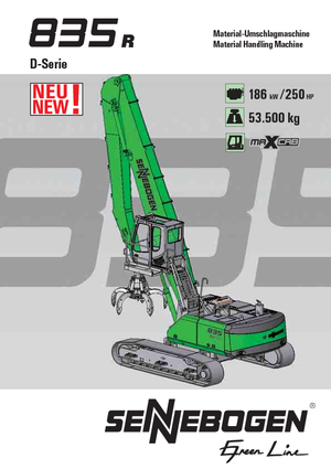 Escavatori cingolati Sennebogen 835 R-special