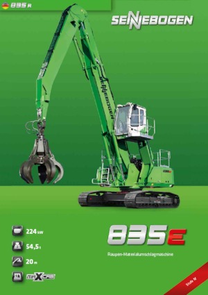Movimentatori di materiali Sennebogen 835R E 