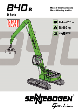 Escavatori cingolati Sennebogen 840 R-HD