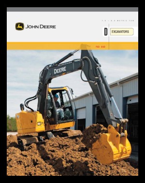 Escavatori cingolati John Deere Construction 85D