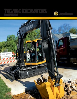 Escavatori cingolati John Deere Construction 85G