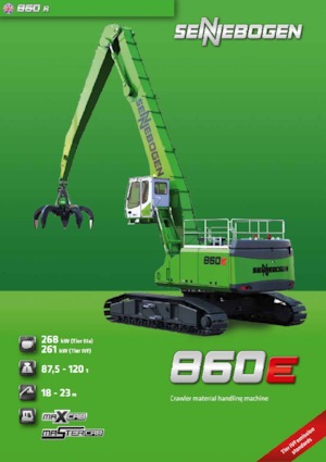 Movimentatori di materiali Sennebogen 860R E Hybrid