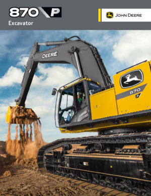 Escavatori cingolati John Deere Construction 870 P
