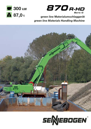 Escavatori cingolati Sennebogen 870 R-HD