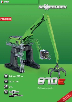 Escavatori cingolati Sennebogen 870 R-HD