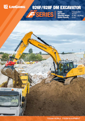 Escavatori cingolati Liugong 926F