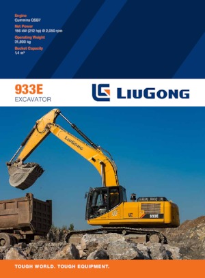 Escavatori cingolati Liugong 933E