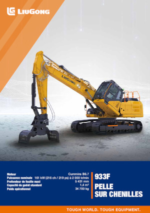 Escavatori cingolati Liugong 933FDM