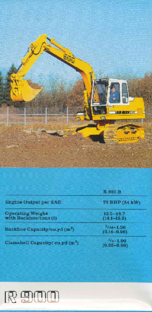 Escavatori cingolati Liebherr R 992 