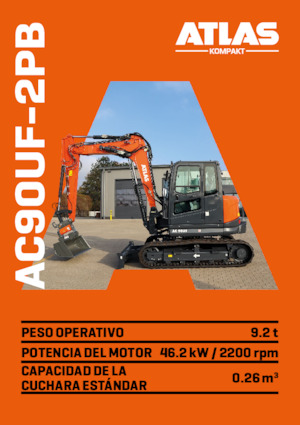 Escavatori cingolati Atlas Kompakt AC 90UF-2PB
