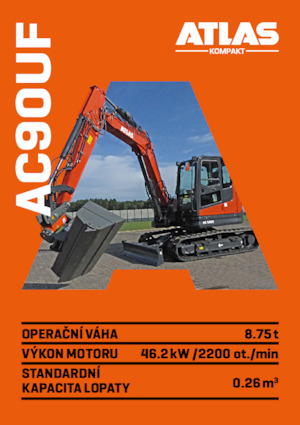 Escavatori cingolati Atlas Kompakt AC 90UF