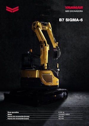 Escavatori cingolati Yanmar B 7 -6 CR