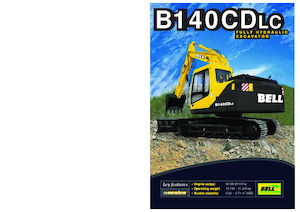 Escavatori cingolati Bell B140CDLC