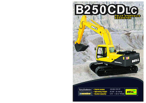 Escavatori cingolati Bell B250CDLC