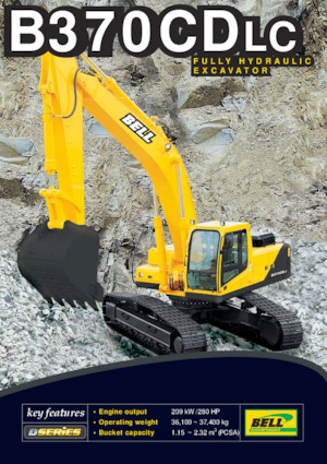 Escavatori cingolati Bell B370CDLC
