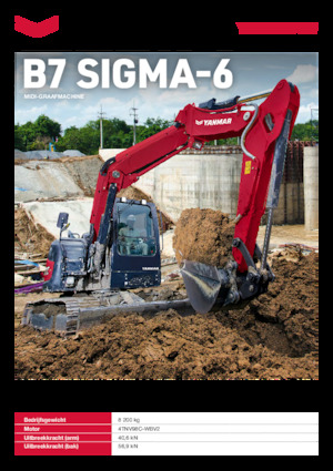 Escavatori cingolati Yanmar B7-6 