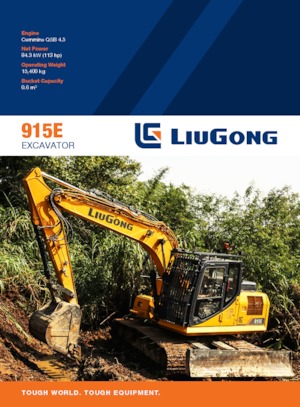 Escavatori cingolati Liugong 915E