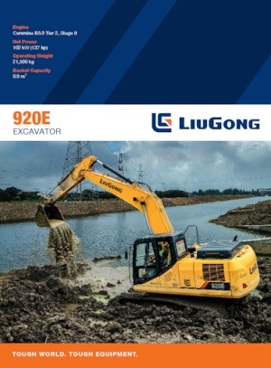 Escavatori cingolati Liugong 920E