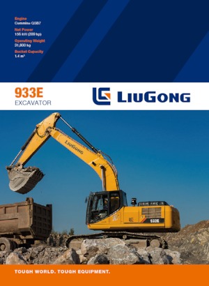 Escavatori cingolati Liugong 933E