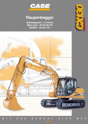 Escavatori cingolati Case CX 130