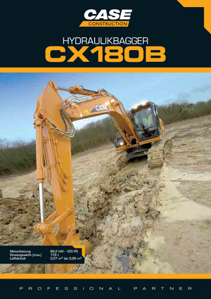 Escavatori cingolati Case CX 180 B LC
