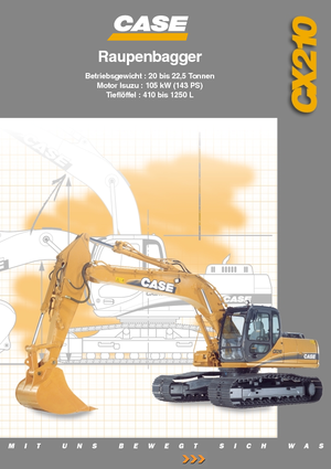 Escavatori cingolati Case CX 210