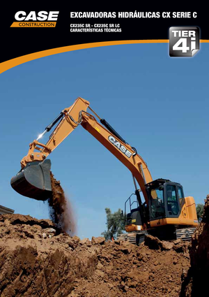 Escavatori cingolati Case CX235CSR 