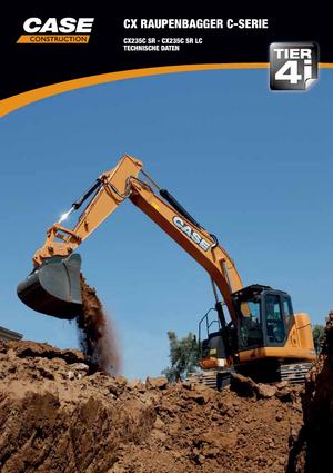 Escavatori cingolati Case CX235CSR 
