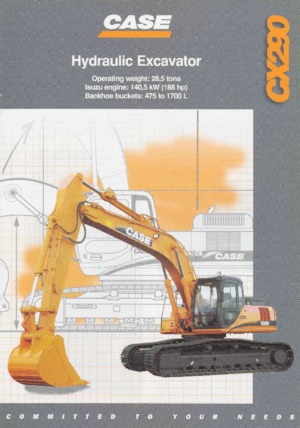 Escavatori cingolati Case CX 290