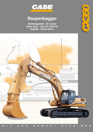Escavatori cingolati Case CX 350