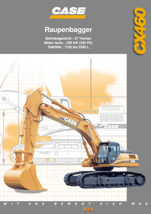 Escavatori cingolati Case CX 460