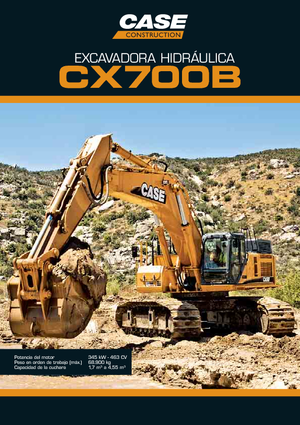 Escavatori cingolati Case CX 700 B