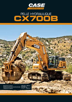 Escavatori cingolati Case CX 700 B