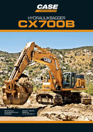 Escavatori cingolati Case CX 700 B