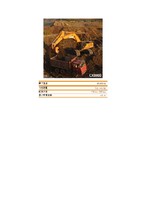 Escavatori cingolati Case CX 800 B